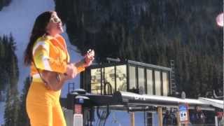 Krysty Bosse remakes John Denver, Singing on Skis! - Dancing with the Mountains