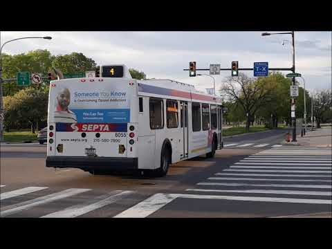 SEPTA Route 4: 2005 New Flyer D40LF #8055 Southbound w/Musical ZF