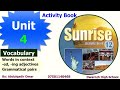Sunrise 12 :: Activity Book :: Unit 4