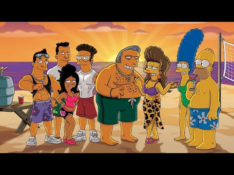 Selma gets married to Mafia Fat Tony [The Simpsons]