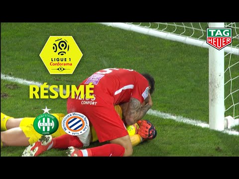 AS Saint-Etienne - Montpellier Hérault SC ( 0-1 ) - Résumé - (ASSE - MHSC) / 2018-19