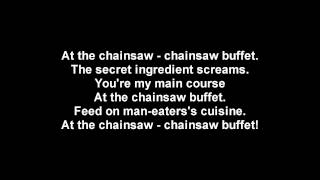 Lordi - The Chainsaw Buffet | Lyrics on screen | HD