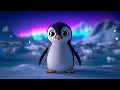 Der fliegende Pinguin und das Polarlicht - Traumgeschichte für Kinder