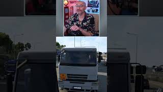 Jeune conducteur poids lourd coincé dans les embouteillages au Portugal #shorts