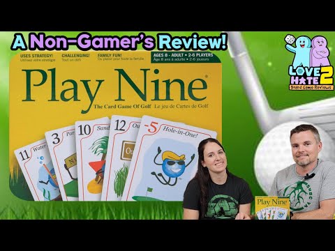 Play Nine - A Non-Gamer's Review! #boardgames #boardgamerevie