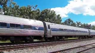 preview picture of video 'Amtrak with K5H Horn!'