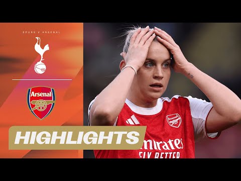 All Square In The North London Derby! | Tottenham Hotspurs v Arsenal | Barclays WSL 25/26