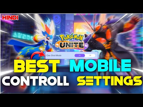 POKEMON UNITE BEST MOBILE SETTINGS OF 2024 IN HINDI | POKEMON UNITE GUIDES #1 | @POKENITEYT
