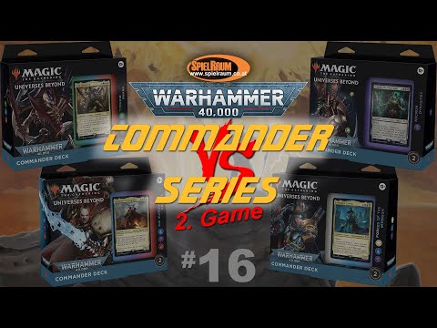 SpielRaum Commander Series - 16 - Warhammer 40k Decks - Game 2 [DE]