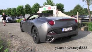 preview picture of video 'Supercars arriving at CentoMiglia - SLR 722S, Gallardo, GT3 RS, Scuderia, MP4-12C'