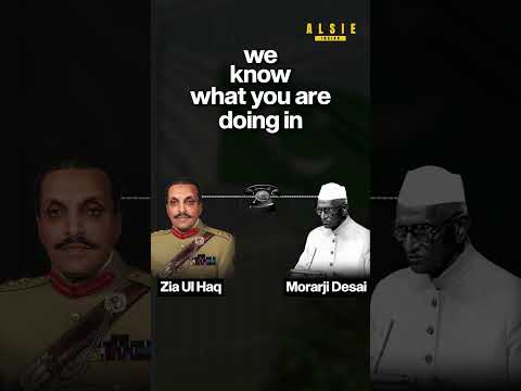 Morarji Desai’s Call to General Zia-ul-Haq: A Blunder That Changed Nuclear History & India's Fate