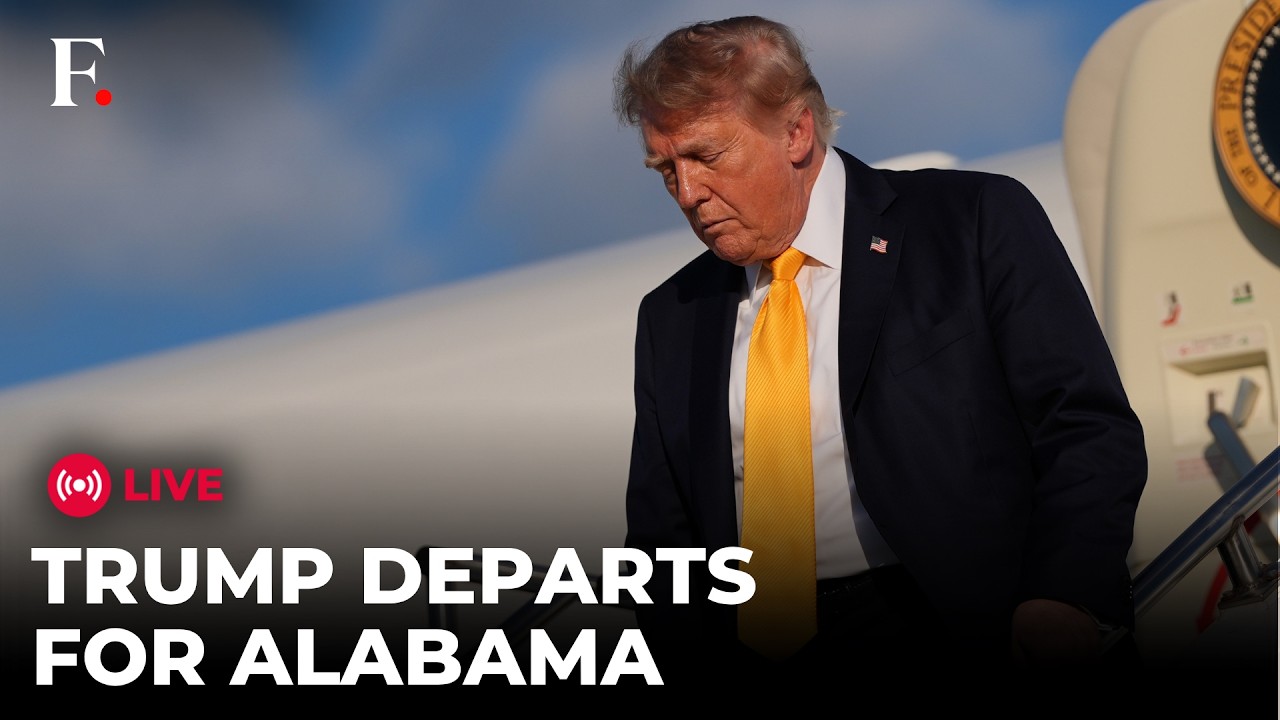 TRUMP LIVE: Trump Departs White House for For Alabama | US Midterm Elections