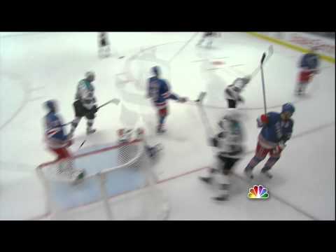 Pavelski goal vs Rangers (1-2)