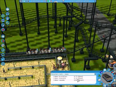 comment construire toboggan roller coaster tycoon 3