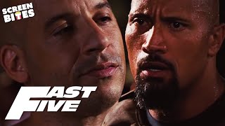 The Rock and Vin Diesel's Furious Confrontation | Hobbs VS Toretto | Fast Five | SceneScreen