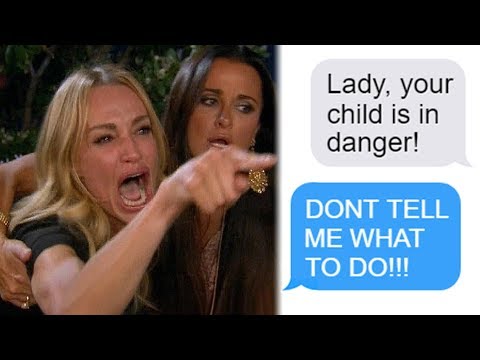 r/Entitledparents "Lady, Your Child Is In Danger!" "DONT TELL ME WHAT TO DO!" Funny Reddit Posts