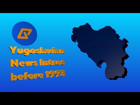 Yugoslavian News Intros before 1993 | REMAKE