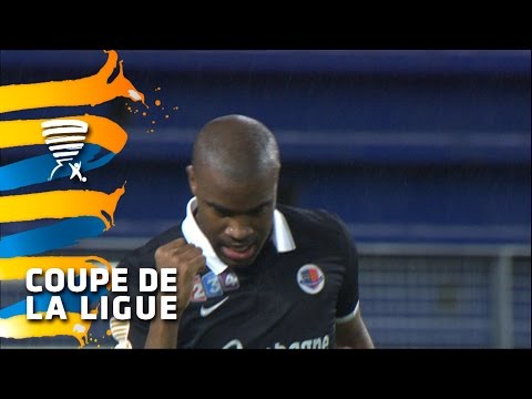 But Sloan PRIVAT (12') / SC Bastia - SM Caen (3-2 a. p.) -  (1/8 de finale) (SCB - SMC) / 2014-15