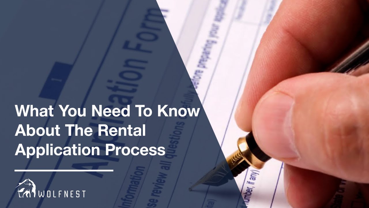 What You Need to Know About the Rental Application Process