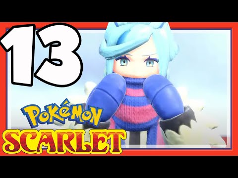Pokemon Scarlet Violet Full Walkthrough Part 13 Glaseado Mountain & Ice Gym (Nintendo Switch)