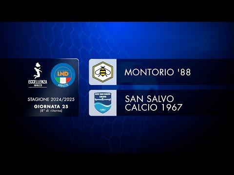 Eccellenza Abruzzo 25° giornata | Montorio '88 - San Salvo (4-2)