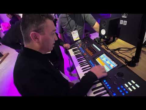 Yamaha arranger synth. Genos 2 NAMM 2026