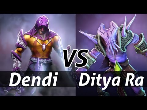 Anti Mage Dendi vs Ditya Ra Void 8000 MMR Dota 2