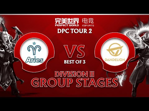 Aster.Aries vs Dandelion Esport Club Game1 (BO3) | DPC CN 2021/2022 Tour 2: Division II