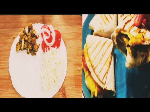 TIKTOK TORTILLA WRAP HACK/ TIKTOK TRENDING TORTILLA WRAP 3 WAYS/ HOW To MAKE TIKTOK SANDWICH WRAP