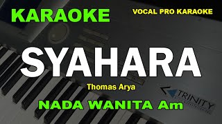 Download lagu SYAHARA KARAOKE NADA WANITA CEWEK | THOMAS ARYA mp3