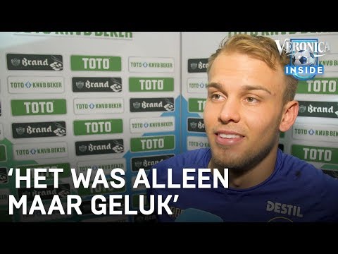 Wellenreuther bescheiden na heldenrol: 'Het was alleen maar geluk' | VERONICA INSIDE