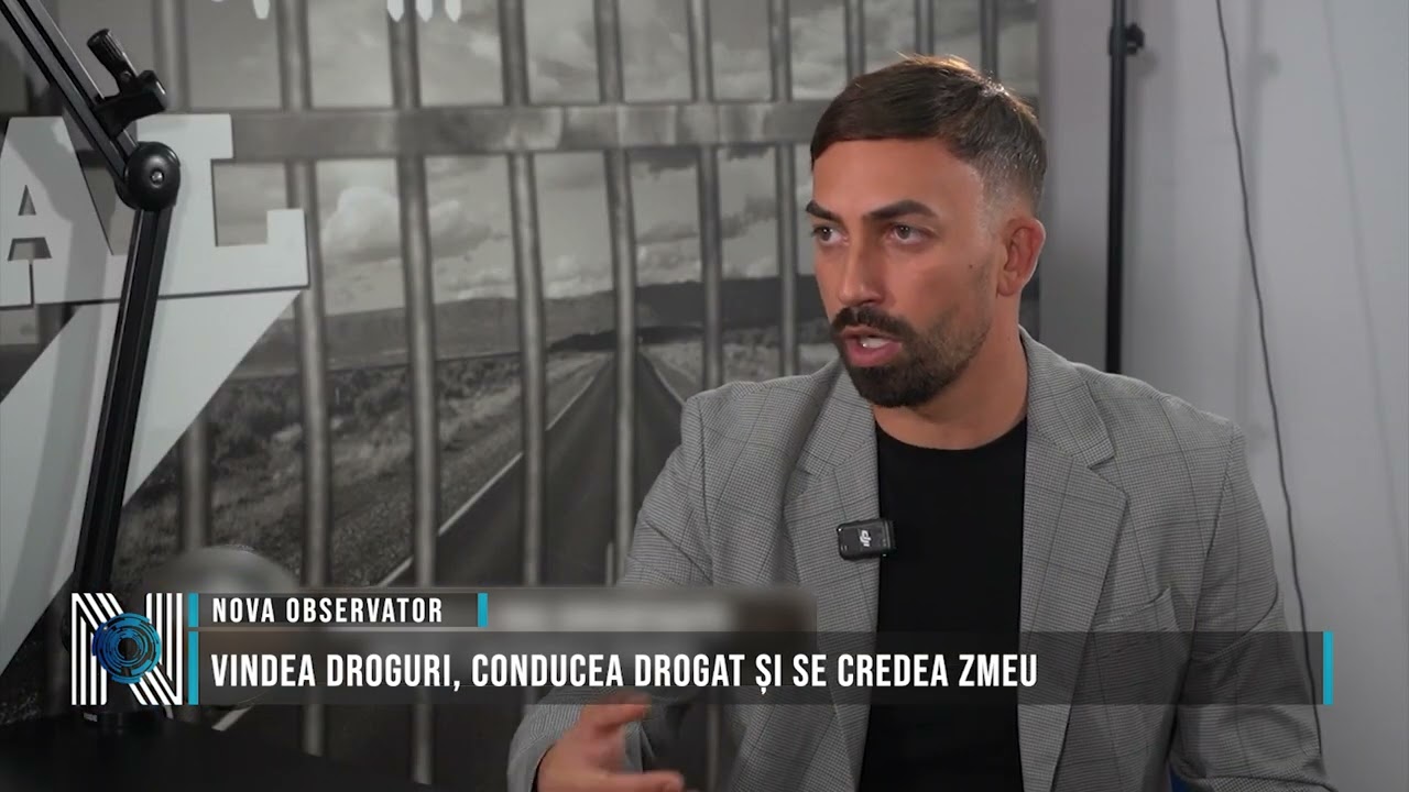 Vindea droguri, conducea drogat și se credea zmeu