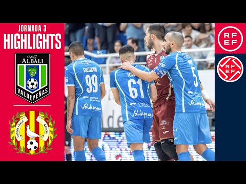 Resumen #PrimeraDivisiónFS | Viña Albali Valdepeñas 6-4  Industrias Santa Coloma| Jornada 3