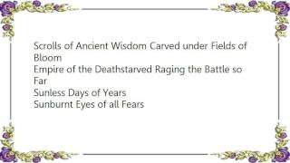 Diabolical Masquerade - The Walk of the Hunchbacked Lyrics