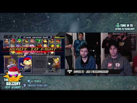 Melee @ the Balcony 74 - Winners R2 ft. Jago (Ice Climbers) VS MexicanMagikarp (Ness)