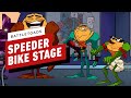 Battletoads - Full Speeder Bike Level Gameplay