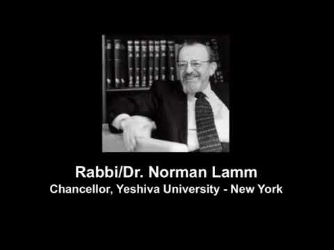 Rabbi Dr  Norman Lamm   'Beacons n the Dark