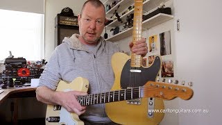 Carlton Guitars: Ash vs Alder & Maple vs Rosewood