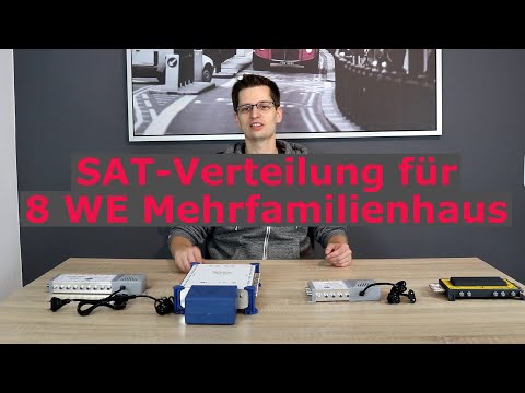 SAT-Verteilung für 8 WE Mehrfamilienhaus Multischalter vs. Unicable Einkabelsystem