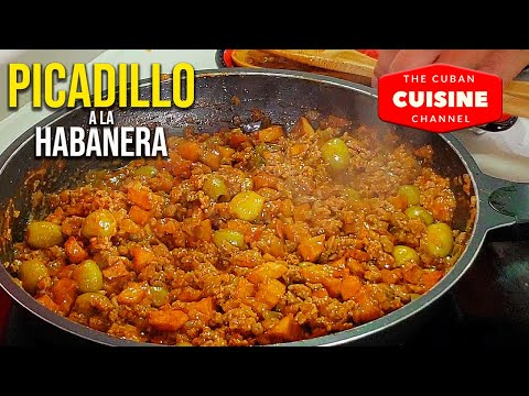 Picadillo habanero estilo deluxe