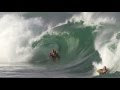 Waimea Bay Shore Break Slow Motion