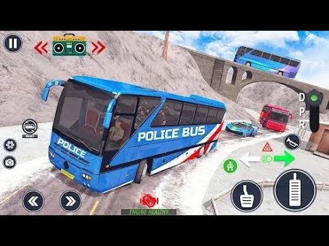 Prison Police Bus Transport 3D | police game android Gameplay