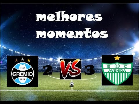 Gremio x Avenida | Campeonato gaucho melhores momentos e gols | HD 2018