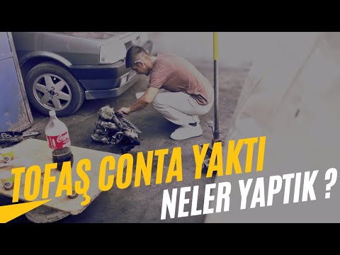 TOFAŞ ŞAHİN ÜST KAPAK CONTASI YANDI  #pov #otomobil #tofaş #tofaşşahin #tofaştamir #arabatamiri