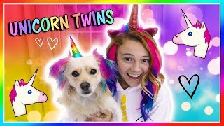 KAYLA AND HARLEY BECOME UNICORNS! | We Are The Davises