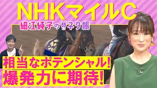 「大物感ある！デビュー戦からの変わり身あり」カヴァレリッツォ、ダイヤモンドノット、エコロアルバ・・・NHKマイルカップ(ＧⅠ)を元ジョッキーの細江さんが徹底解説！＜細江純子のネタ帳＞