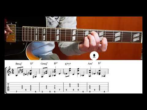 WALKING BASS #3 TUTORIAL SPIEGATO PASSO PASSO CON IL TABULTATO. EPIPHONE 175