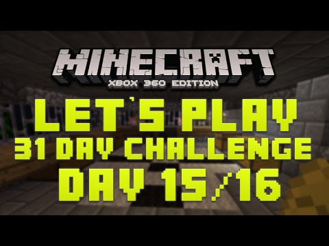 Minecraft Xbox 360 ★ 31 Day Let's Play Challenge ★ So Many Enchanted Books! Episode 15/16