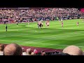 West Ham 1:0 Southampton, Nayef Aguerd scored winning head for hammer