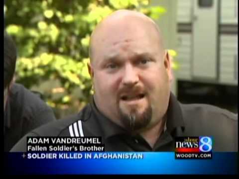 Joseph VanDreumel killed in Afghanistan